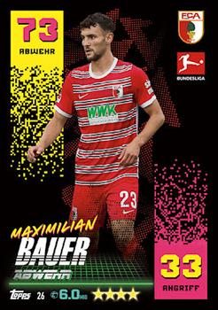 2022-23 Topps Match Attax Bundesliga #26 Maximilian Bauer Front