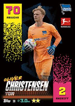 2022-23 Topps Match Attax Bundesliga #38 Oliver Christensen Front