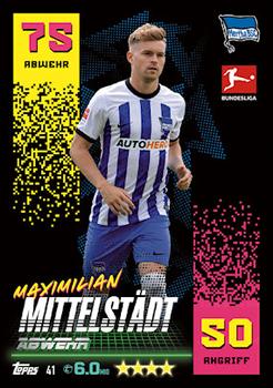 2022-23 Topps Match Attax Bundesliga #41 Maximilian Mittelstädt Front
