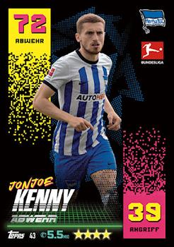 2022-23 Topps Match Attax Bundesliga #43 Jonjoe Kenny Front