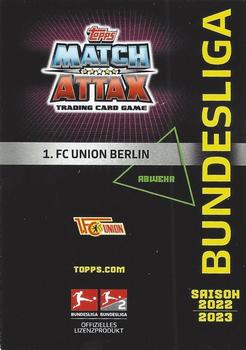2022-23 Topps Match Attax Bundesliga #60 Robin Knoche Back