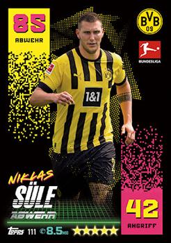 2022-23 Topps Match Attax Bundesliga #111 Niklas Süle Front
