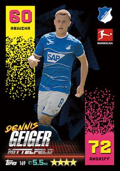 2022-23 Topps Match Attax Bundesliga #169 Dennis Geiger Front