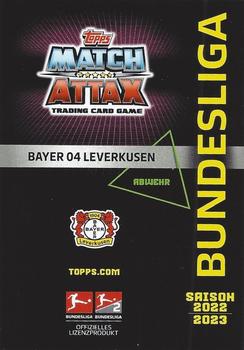 2022-23 Topps Match Attax Bundesliga #223 Mitchel Bakker Back