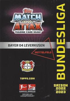 2022-23 Topps Match Attax Bundesliga #224 Robert Andrich Back