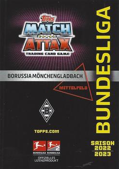 2022-23 Topps Match Attax Bundesliga #262 Manu Koné Back