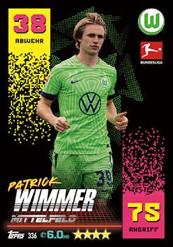 2022-23 Topps Match Attax Bundesliga #336 Patrick Wimmer Front