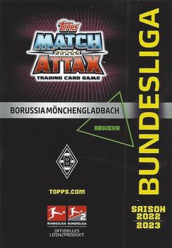 2022-23 Topps Match Attax Bundesliga #374 Ramy Bensebaini Back