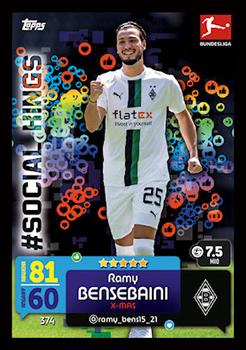 2022-23 Topps Match Attax Bundesliga #374 Ramy Bensebaini Front