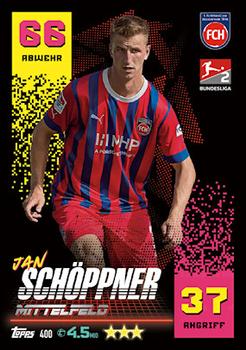 2022-23 Topps Match Attax Bundesliga #400 Jan Schöppner Front