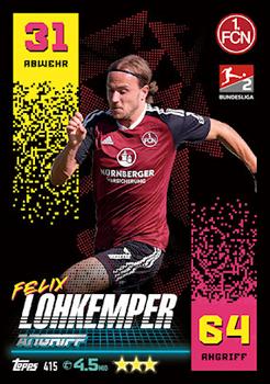 2022-23 Topps Match Attax Bundesliga #415 Felix Lohkemper Front