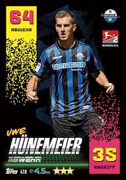 2022-23 Topps Match Attax Bundesliga #418 Uwe Hunemeier Front