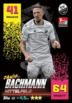2022-23 Topps Match Attax Bundesliga #431 Janik Bachmann Front