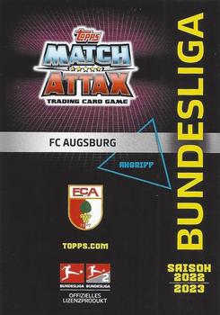 2022-23 Topps Match Attax Bundesliga - Autogramme #AU-RP Ricardo Pepi Back