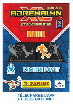 2020-21 Panini Adrenalyn XL UNFP Ligue 1 - 3D Cards #NNO Dimitri Payet Back