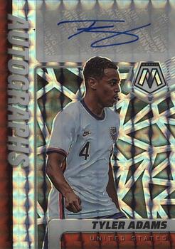 2021-22 Panini Mosaic Road to FIFA World Cup - Autographs Mosaic #A-TA Tyler Adams Front