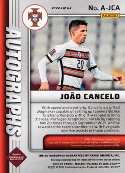 2021-22 Panini Mosaic Road to FIFA World Cup - Autographs Mosaic #A-JCA Joao Cancelo Back