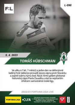 2022-23 SportZoo Live Fortuna:Liga #L-090 Tomas Hubschman Back