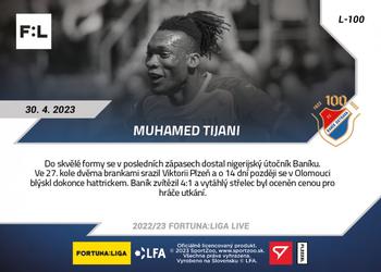 2022-23 SportZoo Live Fortuna:Liga #L-100 Muhamed Tijani Back