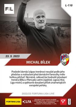 2022-23 SportZoo Live Fortuna:Liga #L-110 Michal Bilek Back