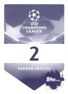2022-23 Topps UEFA Champions League Sticker Collection #2 UCL Trophy Back
