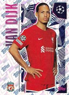 2022-23 Topps UEFA Champions League Sticker Collection #7 Virgil van Dijk Front