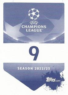 2022-23 Topps UEFA Champions League Sticker Collection #9 Kevin De Bruyne Back
