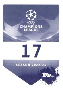 2022-23 Topps UEFA Champions League Sticker Collection #17 Lisa Boattin Back