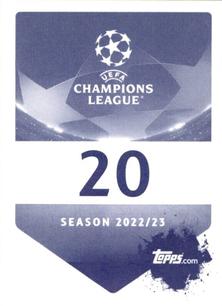 2022-23 Topps UEFA Champions League Sticker Collection #20 Ashley Lawrence Back