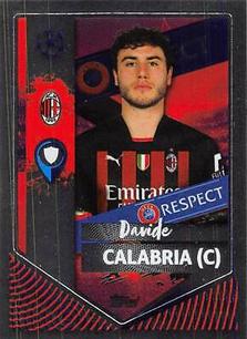 2022-23 Topps UEFA Champions League Sticker Collection #28 Davide Calabria Front