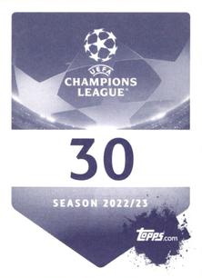 2022-23 Topps UEFA Champions League Sticker Collection #30 Fodé Ballo-Touré Back