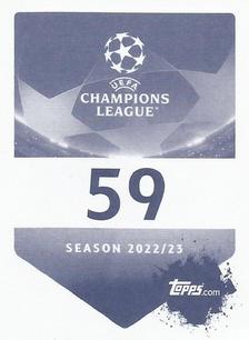 2022-23 Topps UEFA Champions League Sticker Collection #59 Steven Bergwijn Back