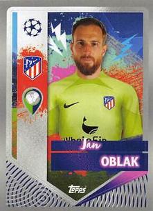 2022-23 Topps UEFA Champions League Sticker Collection #63 Jan Oblak Front