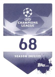 2022-23 Topps UEFA Champions League Sticker Collection #68 Mario Hermoso Back