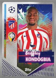 2022-23 Topps UEFA Champions League Sticker Collection #70 Geoffrey Kondogbia Front
