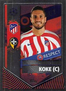 2022-23 Topps UEFA Champions League Sticker Collection #73 Koke Front