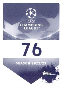 2022-23 Topps UEFA Champions League Sticker Collection #76 Ángel Correa Back