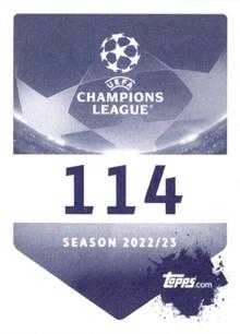 2022-23 Topps UEFA Champions League Sticker Collection #114 Karim Adeyemi Back