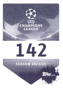 2022-23 Topps UEFA Champions League Sticker Collection #142 Malang Sarr Back