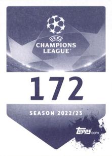 2022-23 Topps UEFA Champions League Sticker Collection #172 Evan N'Dicka Back