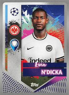 2022-23 Topps UEFA Champions League Sticker Collection #172 Evan N'Dicka Front