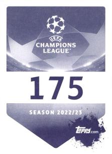 2022-23 Topps UEFA Champions League Sticker Collection #175 Christopher Lenz Back