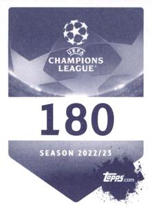 2022-23 Topps UEFA Champions League Sticker Collection #180 Filip Kostić Back