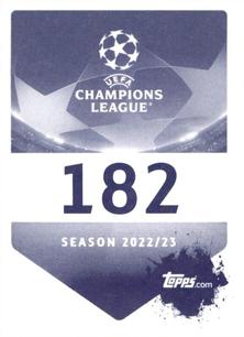 2022-23 Topps UEFA Champions League Sticker Collection #182 Kristijan Jakic Back