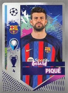 2022-23 Topps UEFA Champions League Sticker Collection #191 Gerard Piqué Front