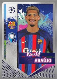 2022-23 Topps UEFA Champions League Sticker Collection #193 Ronald Araújo Front