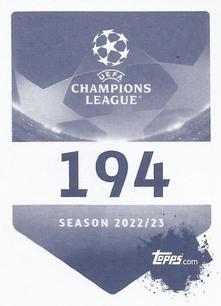 2022-23 Topps UEFA Champions League Sticker Collection #194 Jordi Alba Back