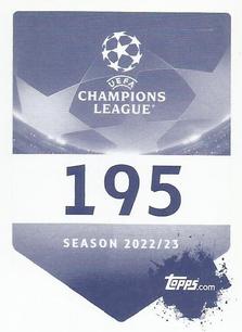 2022-23 Topps UEFA Champions League Sticker Collection #195 Eric García Back