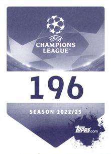 2022-23 Topps UEFA Champions League Sticker Collection #196 Sergi Roberto Back