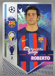 2022-23 Topps UEFA Champions League Sticker Collection #196 Sergi Roberto Front